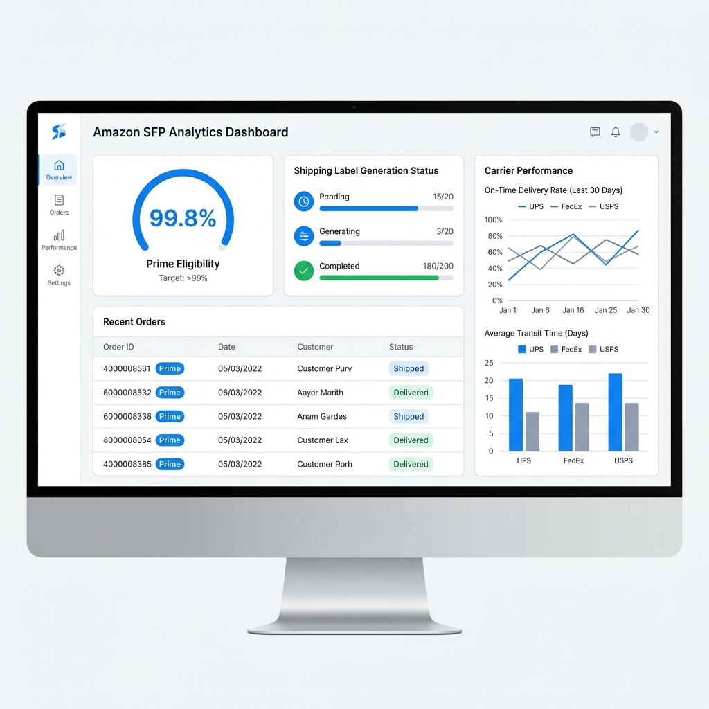 Amazon SFP Dashboard